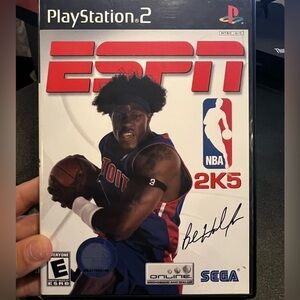 PlayStation 2 ESPN NBA 2K5 Game in case. Perfect Condition.